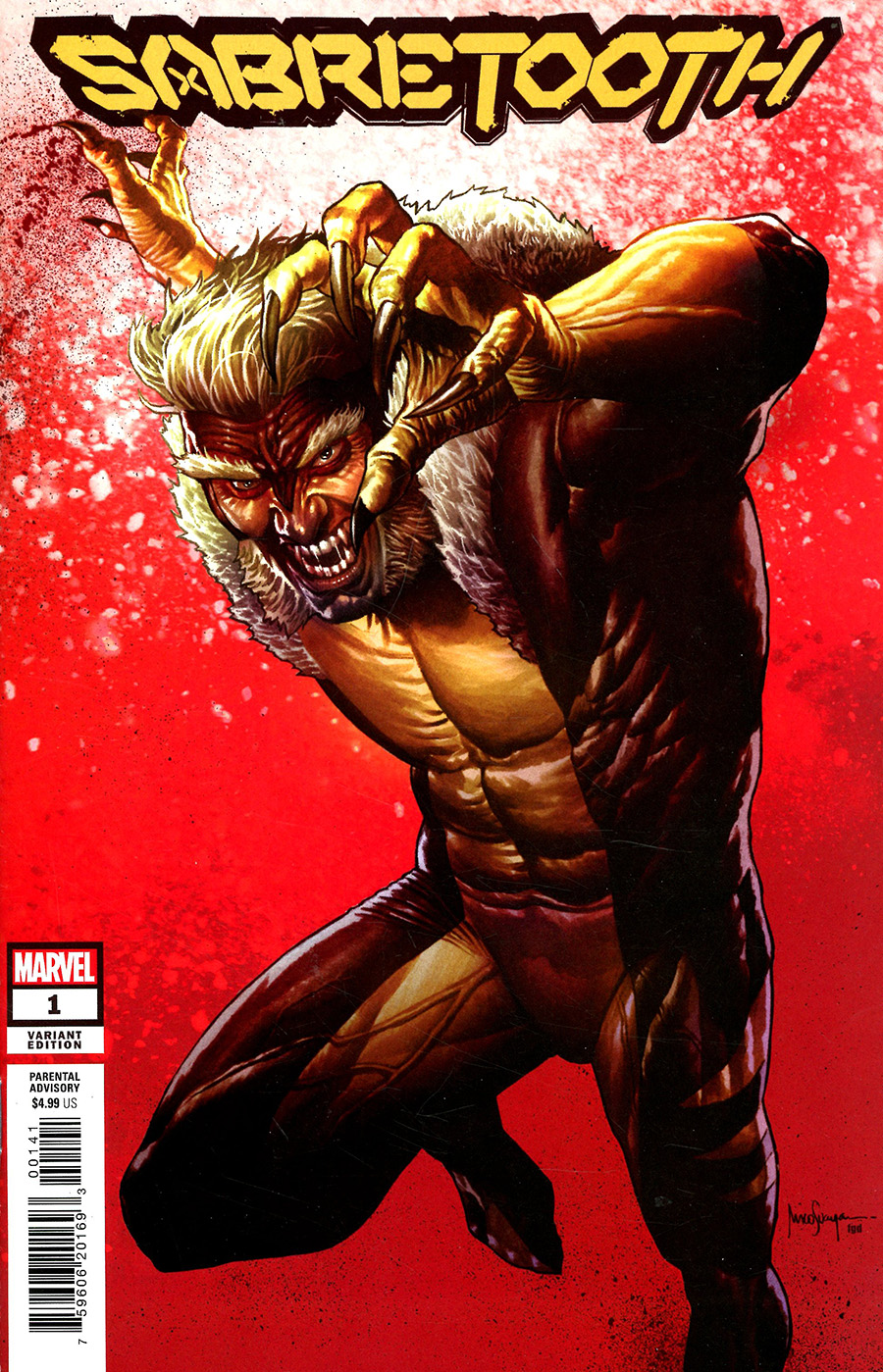Sabretooth Vol 4 #1 Cover D Incentive Mico Suayan Variant Cover