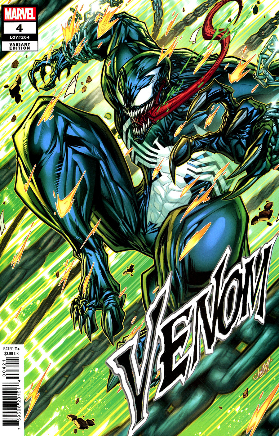 Venom Vol 5 #4 Cover C Incentive Jonboy Meyers Variant Cover