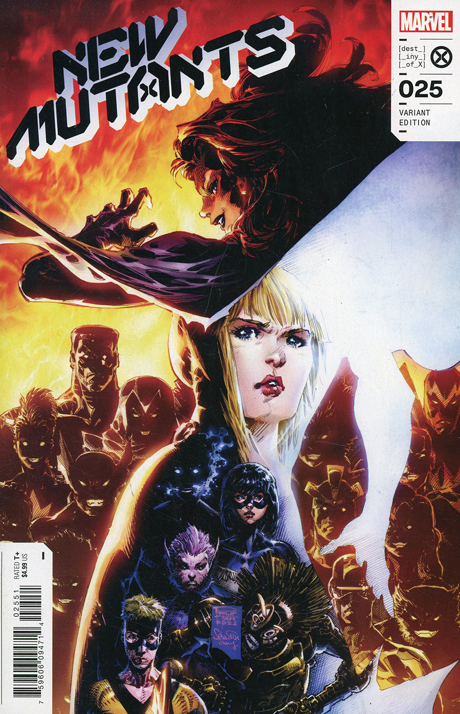 New Mutants Vol 4 #25 Cover E Incentive Philip Tan Variant Cover