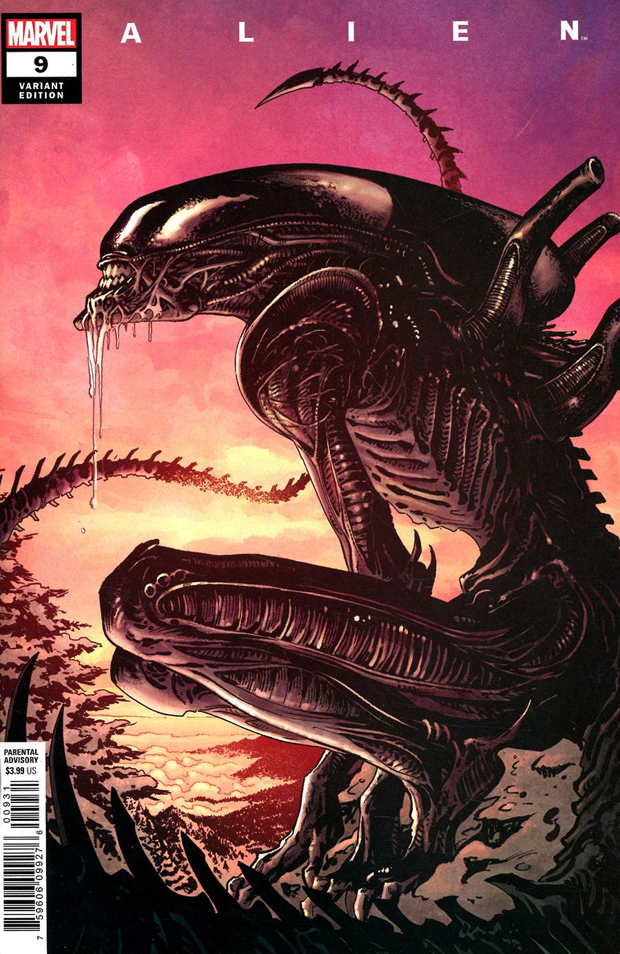 Alien #9 Cover C Incentive Geoff Shaw Variant Cover