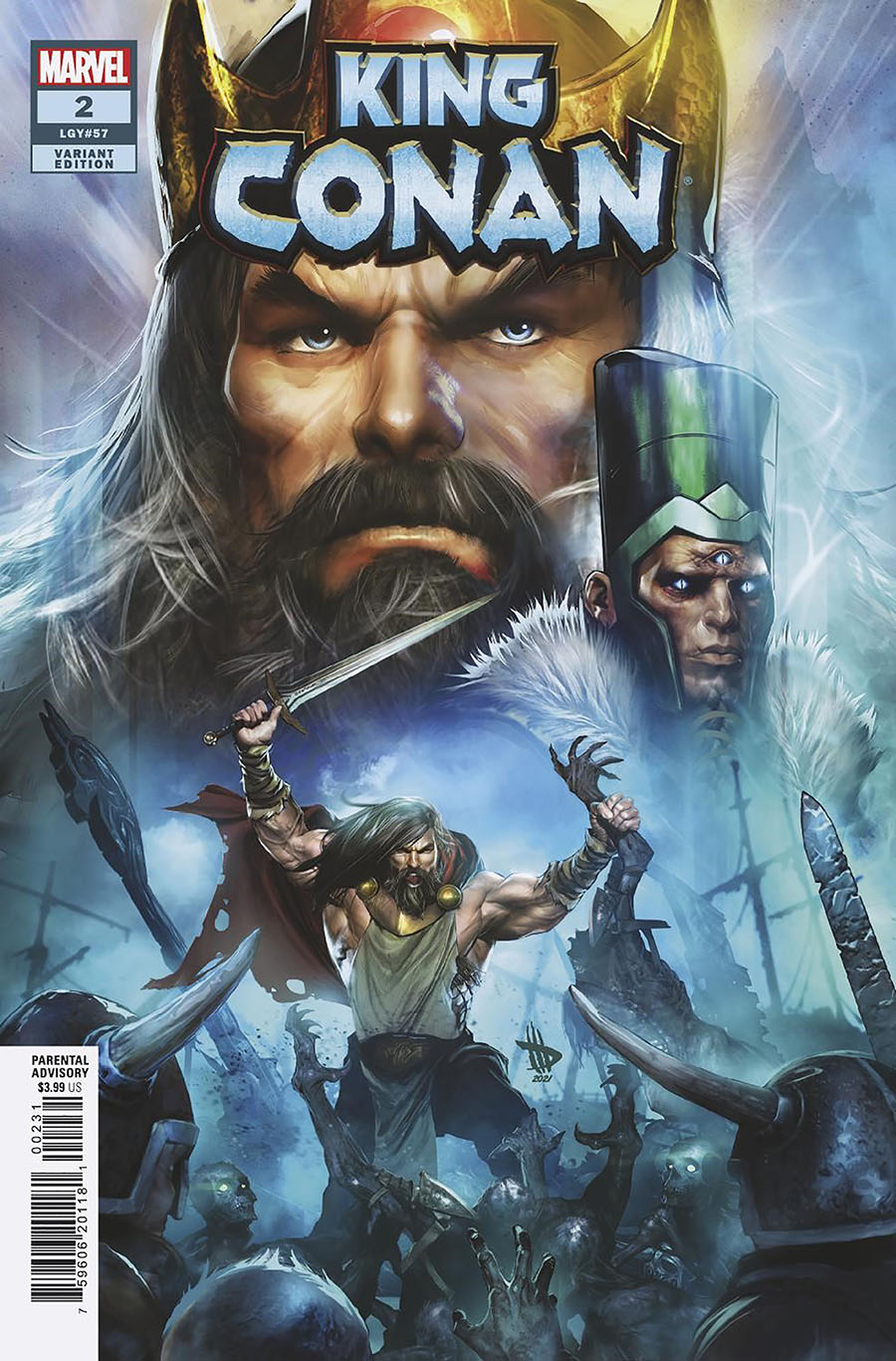 King Conan Vol 2 #2 Cover C Incentive Dave Wilkins Variant Cover