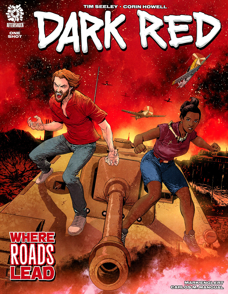 Dark Red Where Roads Lead #1 (One Shot) Cover B Incentive Andy Clarke & Jose Villarrubia Variant Cover