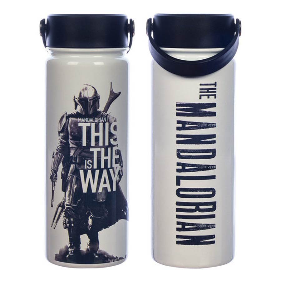 Star Wars The Mandalorian 17-Ounce Stainless Steel Bottle