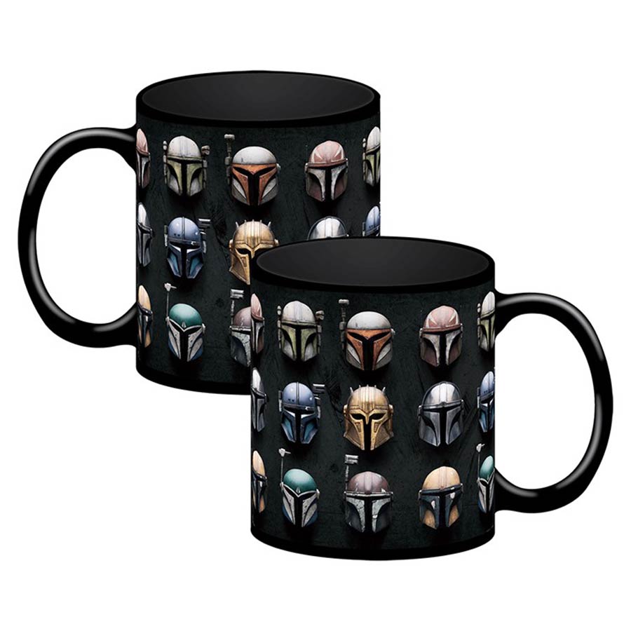 Star Wars The Mandalorian Helmets 16-Ounce Ceramic Mug