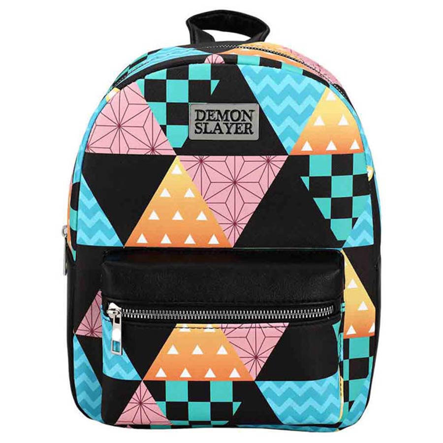 Demon Slayer Kimetsu No Yaiba Patterns Mini Backpack
