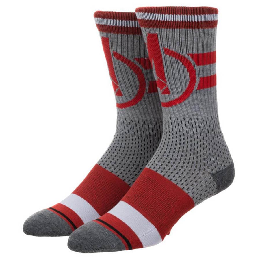 Marvel Avengers Mesh Athletic Crew Socks