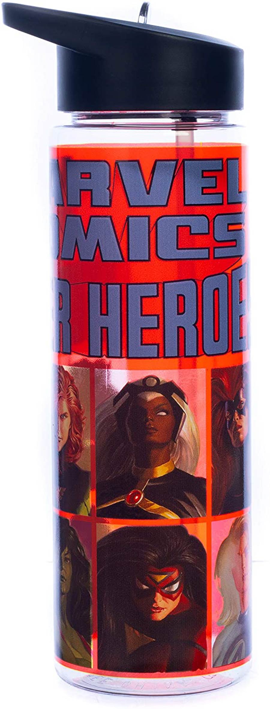 Marvel Female Superheroes 24-Ounce UV Single-Wall Tritan Water Bottle