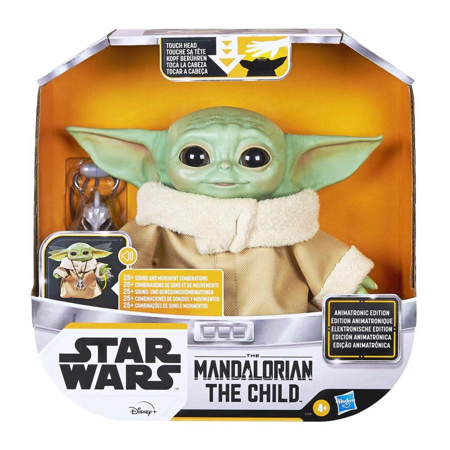 Star Wars The Mandalorian The Child Plush With Sound & Movement Combo