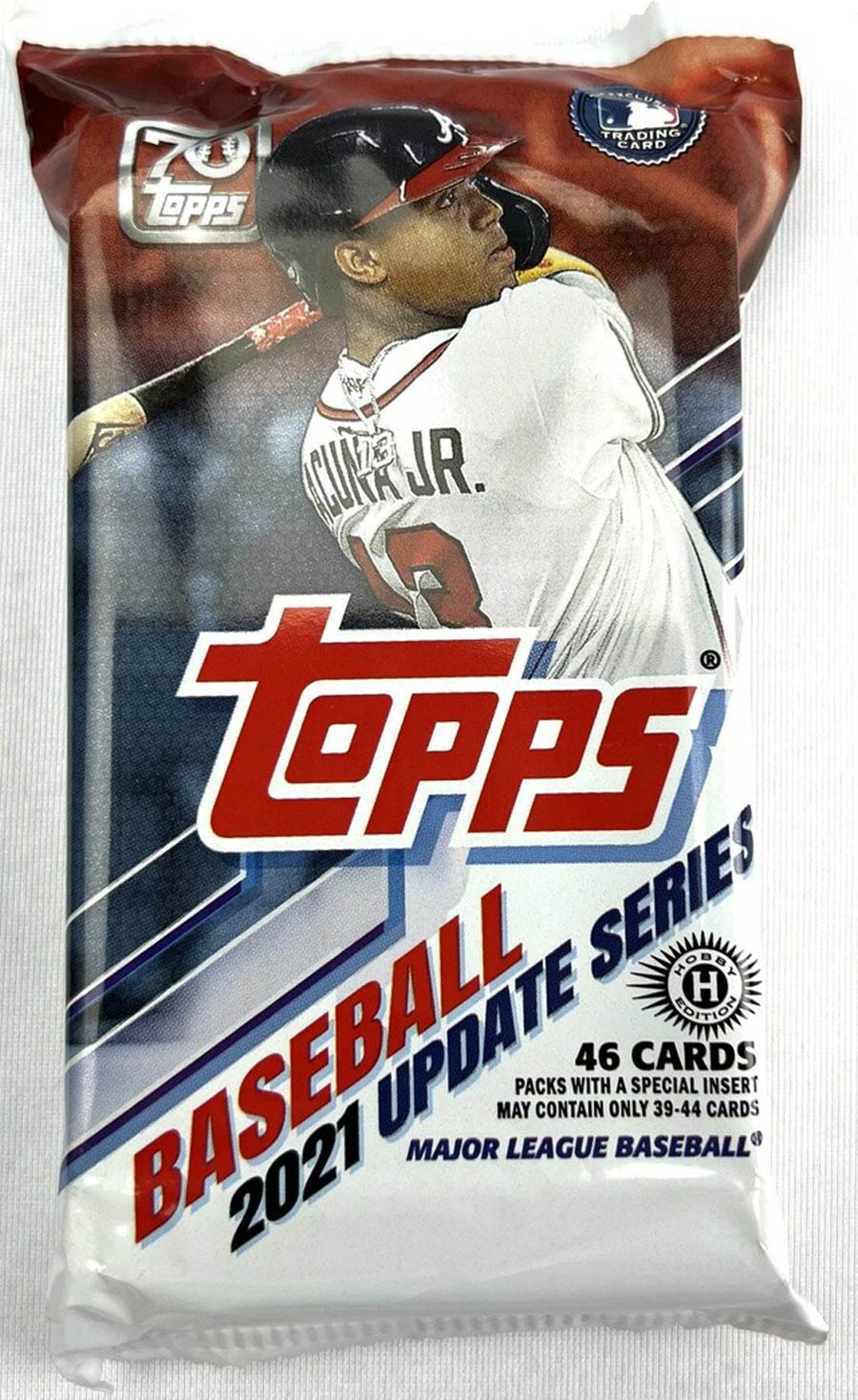 Topps 2021 Update Series Baseball Jumbo Trading Cards Pack