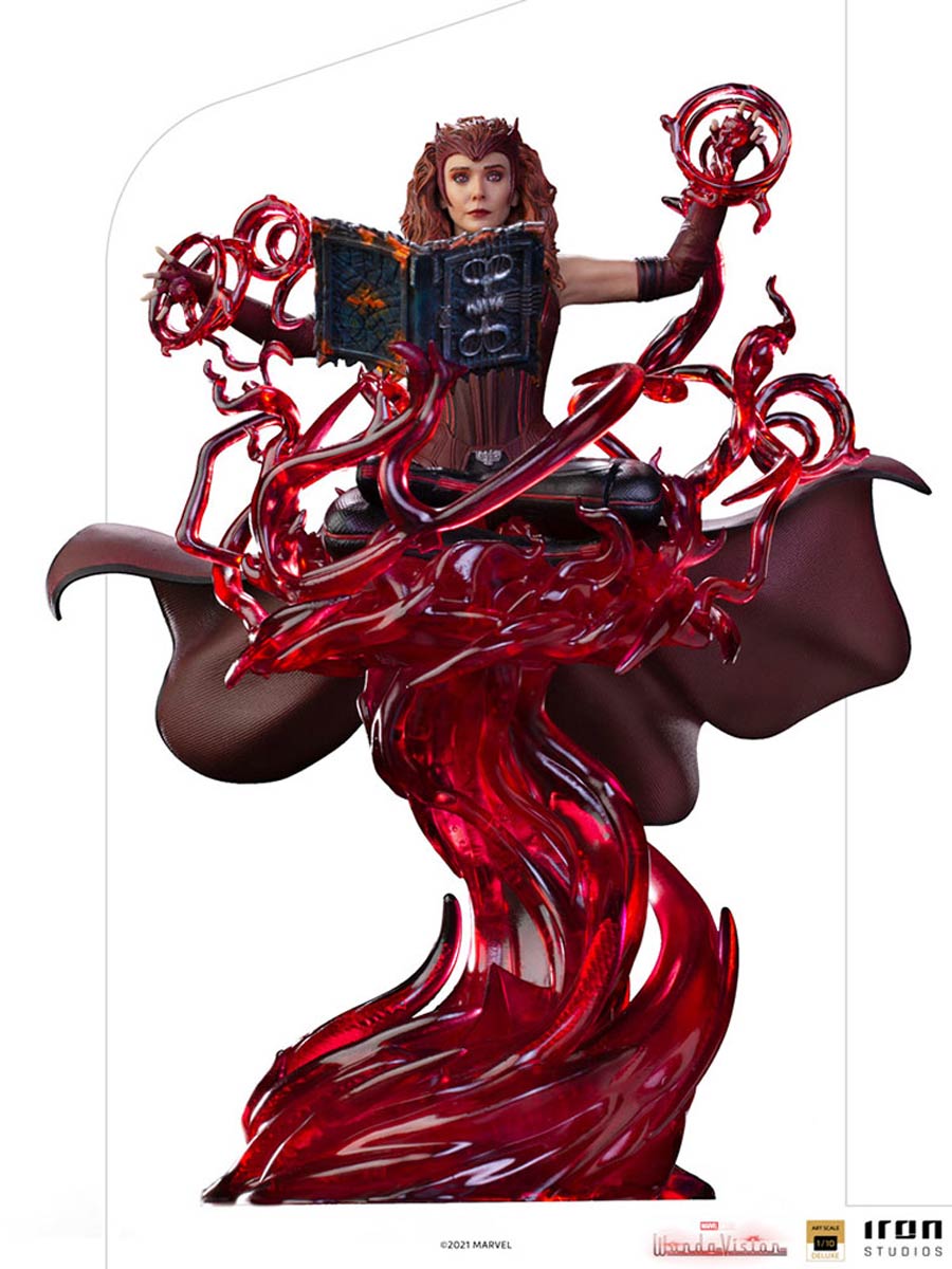 Marvel WandaVision Scarlet Witch Deluxe 1/10 Scale Statue