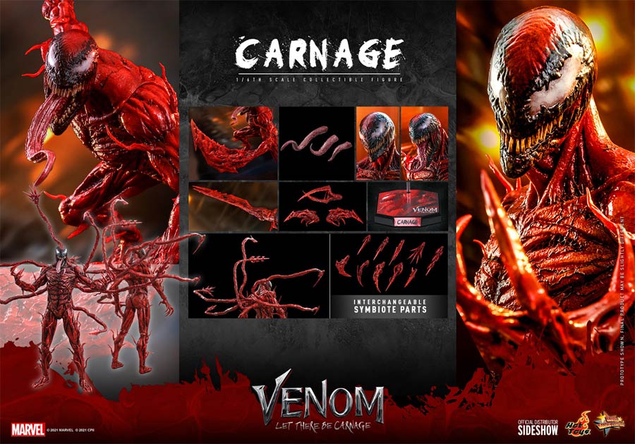 Marvel Carnage Sixth Scale Action Figure