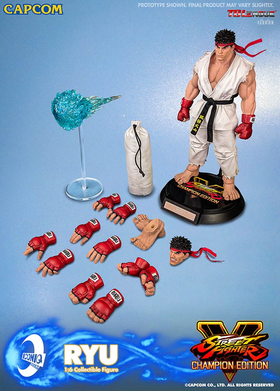 Street Fighter Ryu Sixth Scale Action Figure