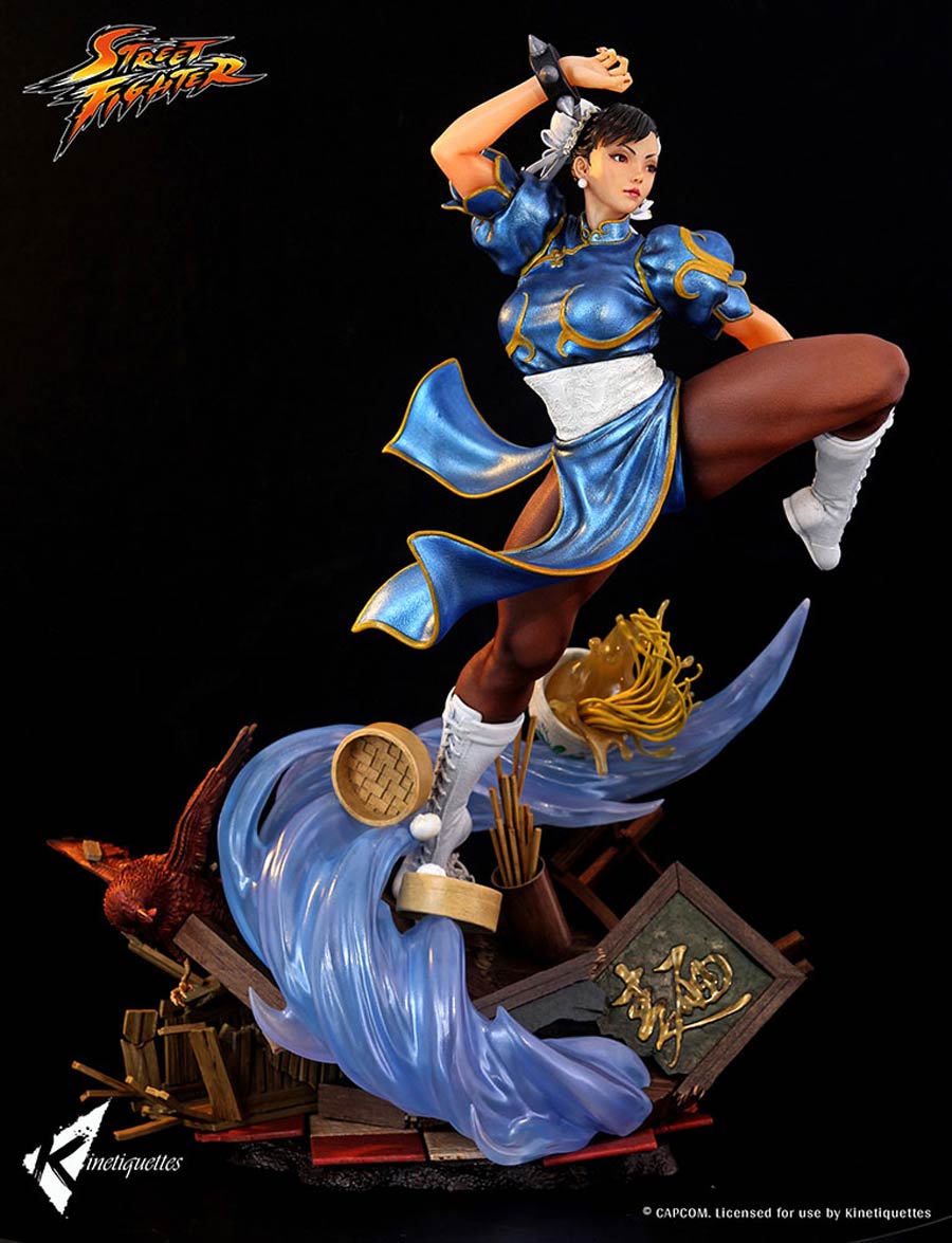 Street Fighter Chun-Li The Strongest Woman In The World Diorama Statue