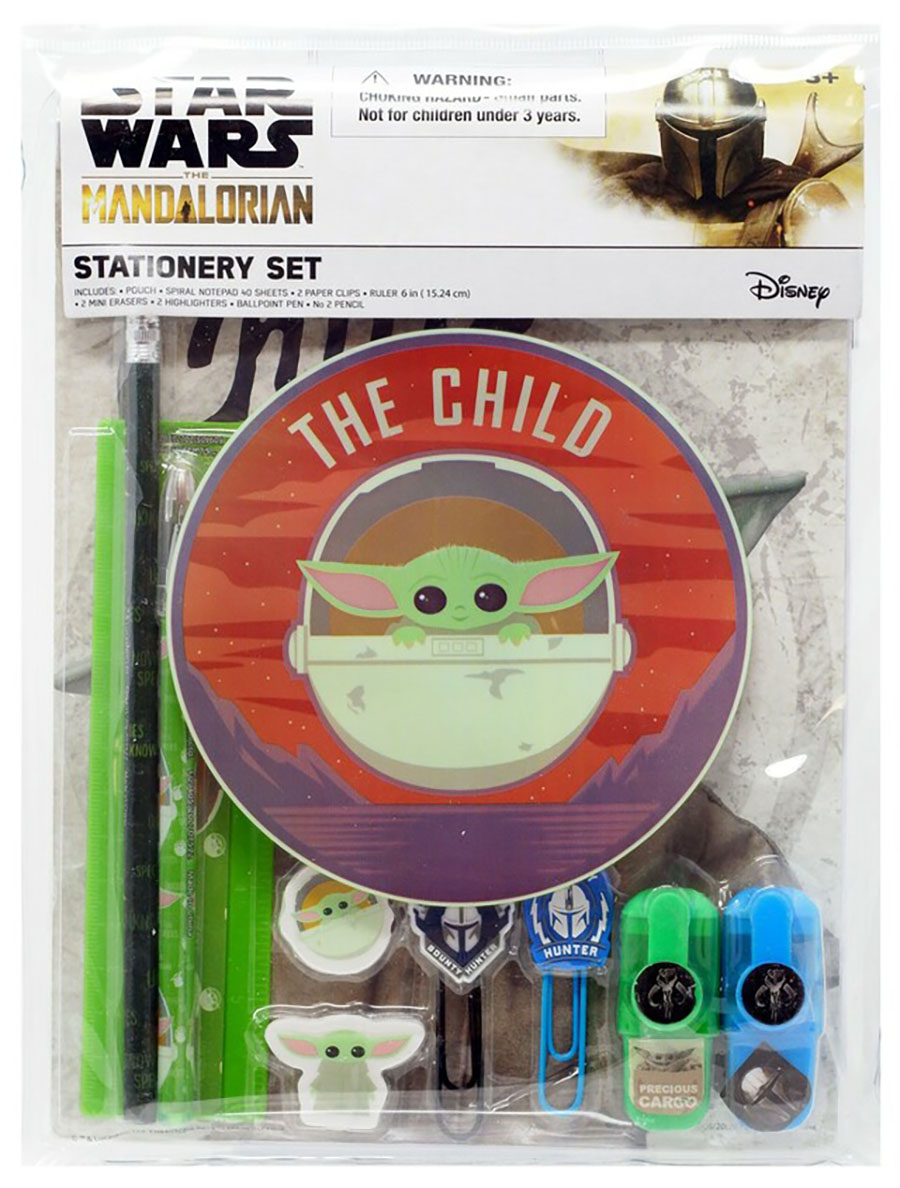 Star Wars The Mandalorian Stationery Set