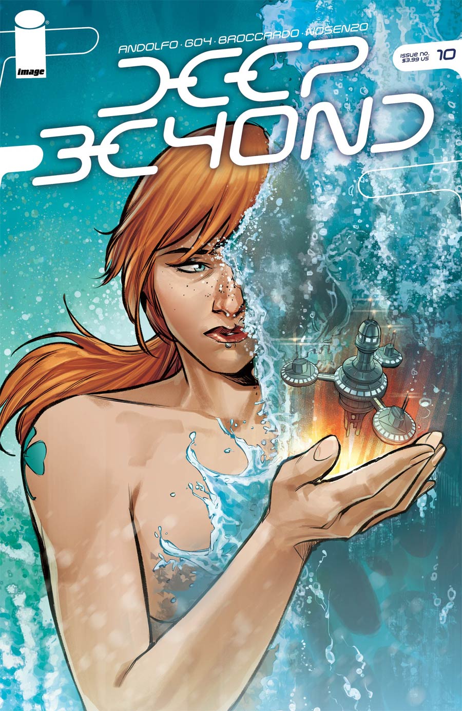 Deep Beyond #10 Cover C Variant Valentina Pinti Cover