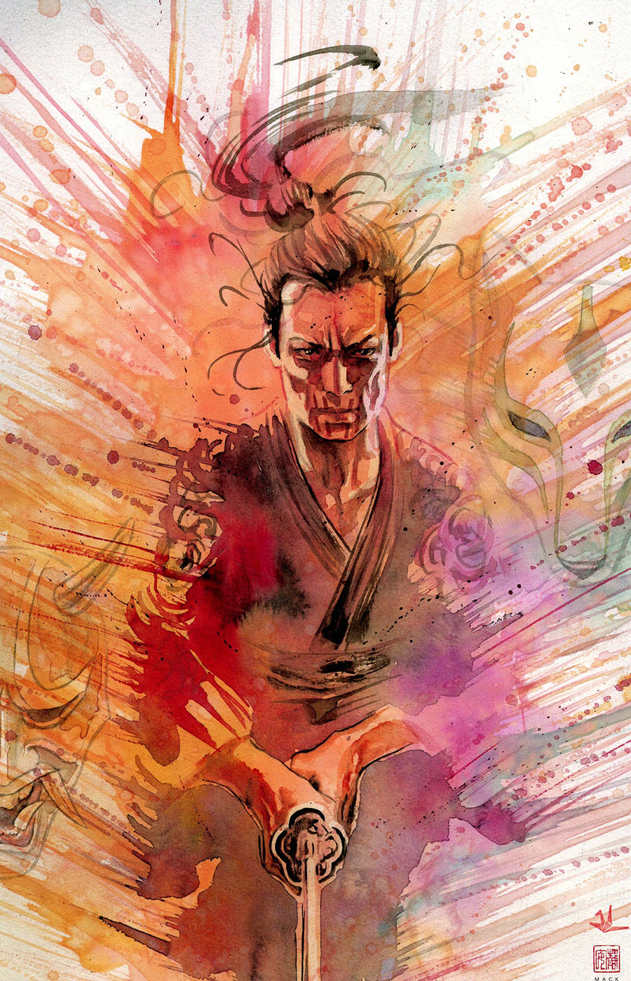 Shi No Kage Shadow Of Death #4 Cover C Incentive David Mack Virgin Cover