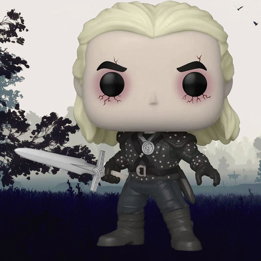 POP Television The Witcher Geralt Chase Vinyl Figure