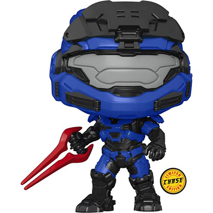 POP Games Halo Infinite Mark V B With Blue Energy Sword Chase Vinyl Figure