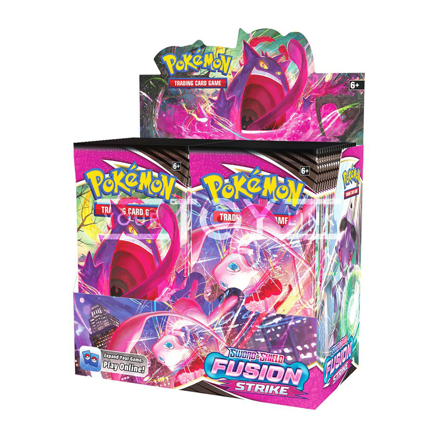 Pokemon Sword & Shield Fusion Strike Booster Box Display Of 36 Packs