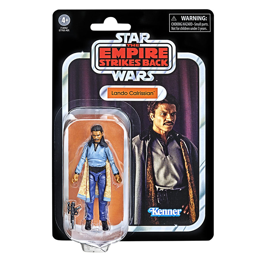 Star Wars Vintage Series 3.75-Inch Action Figure 2021 Wave 9 - Empire Strike Back Lando Calrissian