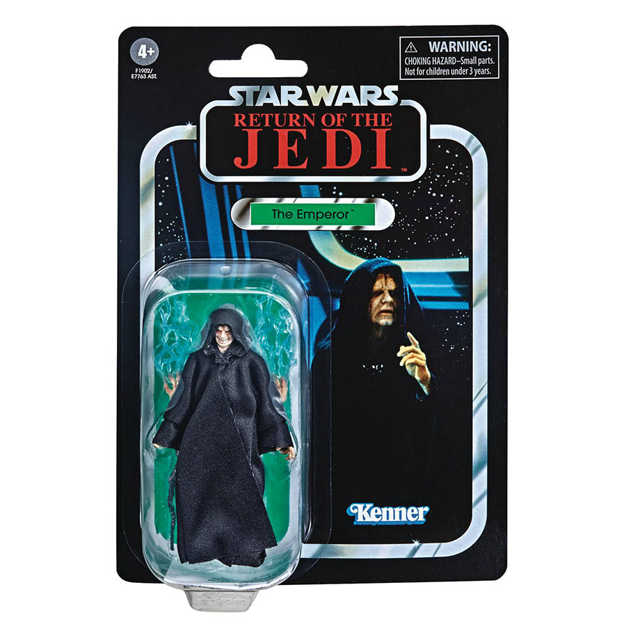 Star Wars Vintage Series 3.75-Inch Action Figure 2021 Wave 9 - Return Of The Jedi The Emperor