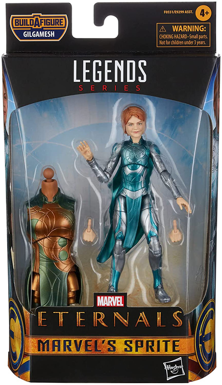 Marvel Eternals Legends 2021 Build-A-Figure 6-Inch Action Figure - Sprite