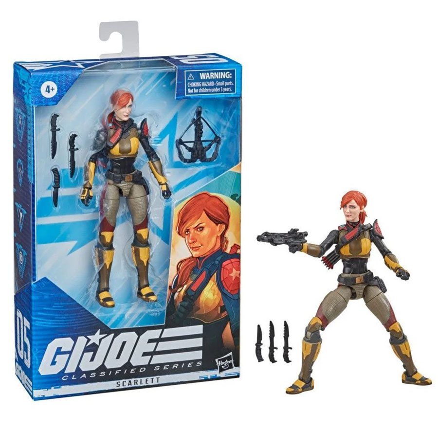 GI Joe Classified Series 6-Inch Scarlett Action Figure - Variant