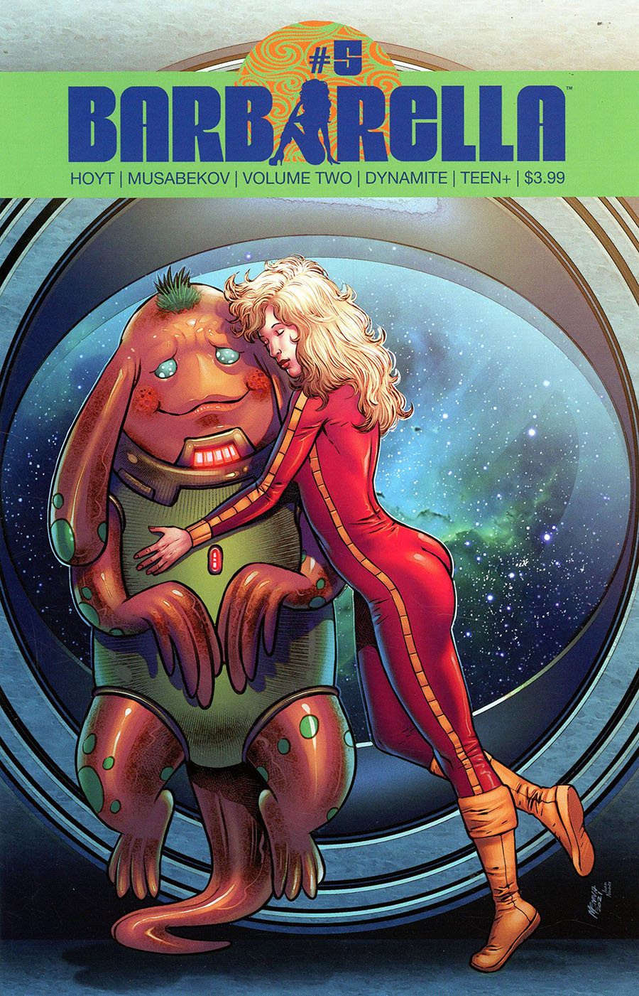 Barbarella Vol 2 #5 Cover N Variant Edu Menna Cover