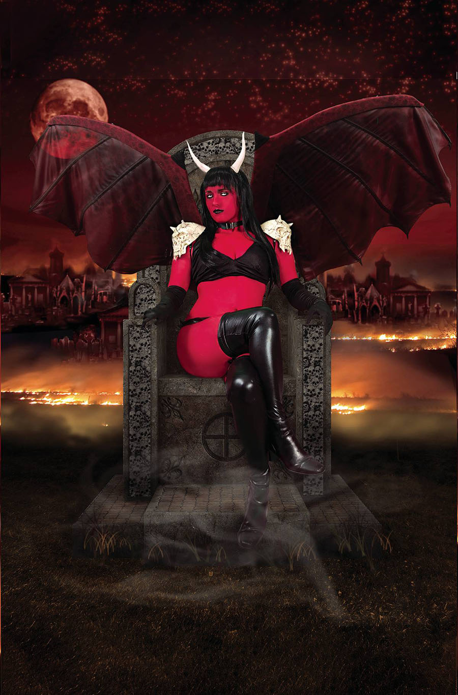 Purgatori Vol 4 #3 Cover M Incentive Nerdy Nereid Cosplay Photo Virgin Cover