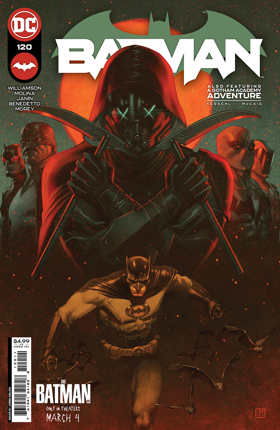 Batman Vol 3 #120 Cover A Regular Jorge Molina Cover