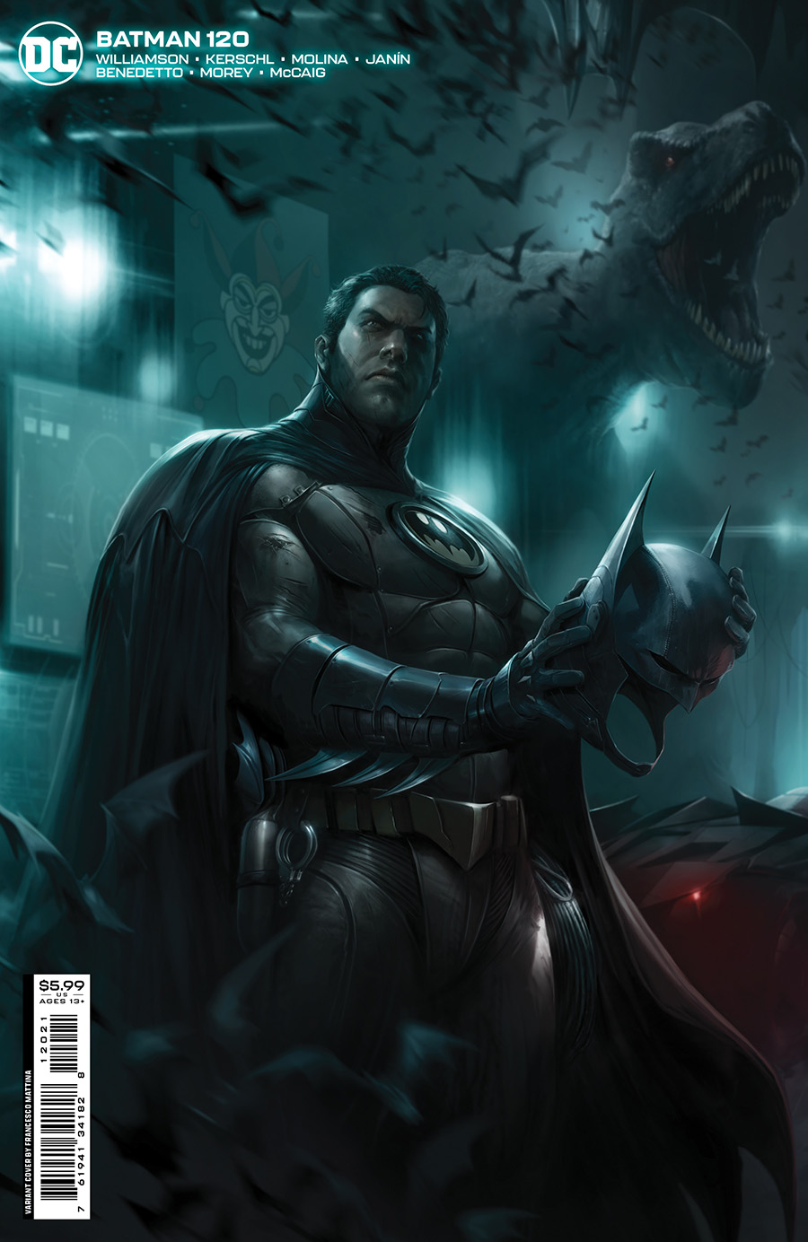 Batman Vol 3 #120 Cover B Variant Francesco Mattina Card Stock Cover