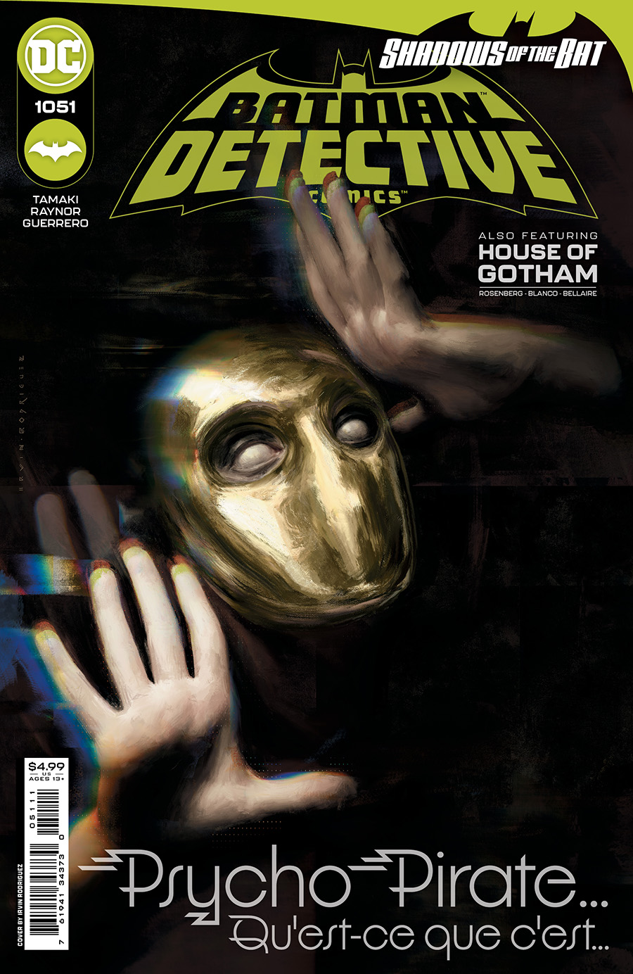 Detective Comics Vol 2 #1051 Cover A Regular Irvin Rodriguez Cover