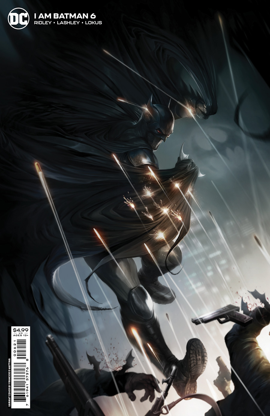 I Am Batman #6 Cover B Variant Francesco Mattina Card Stock Cover