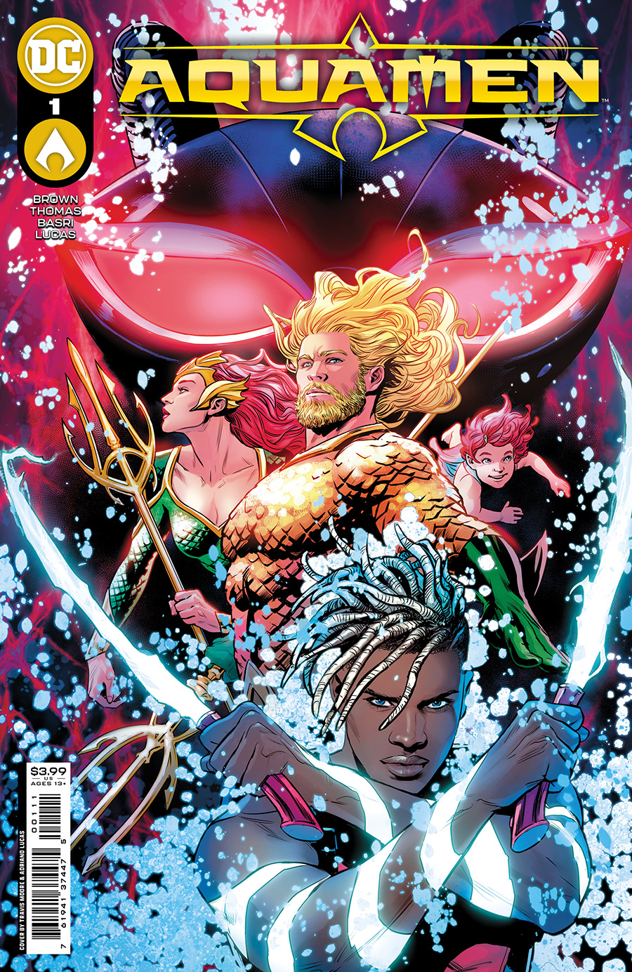 Aquamen #1 Cover A Regular Travis Moore Cover
