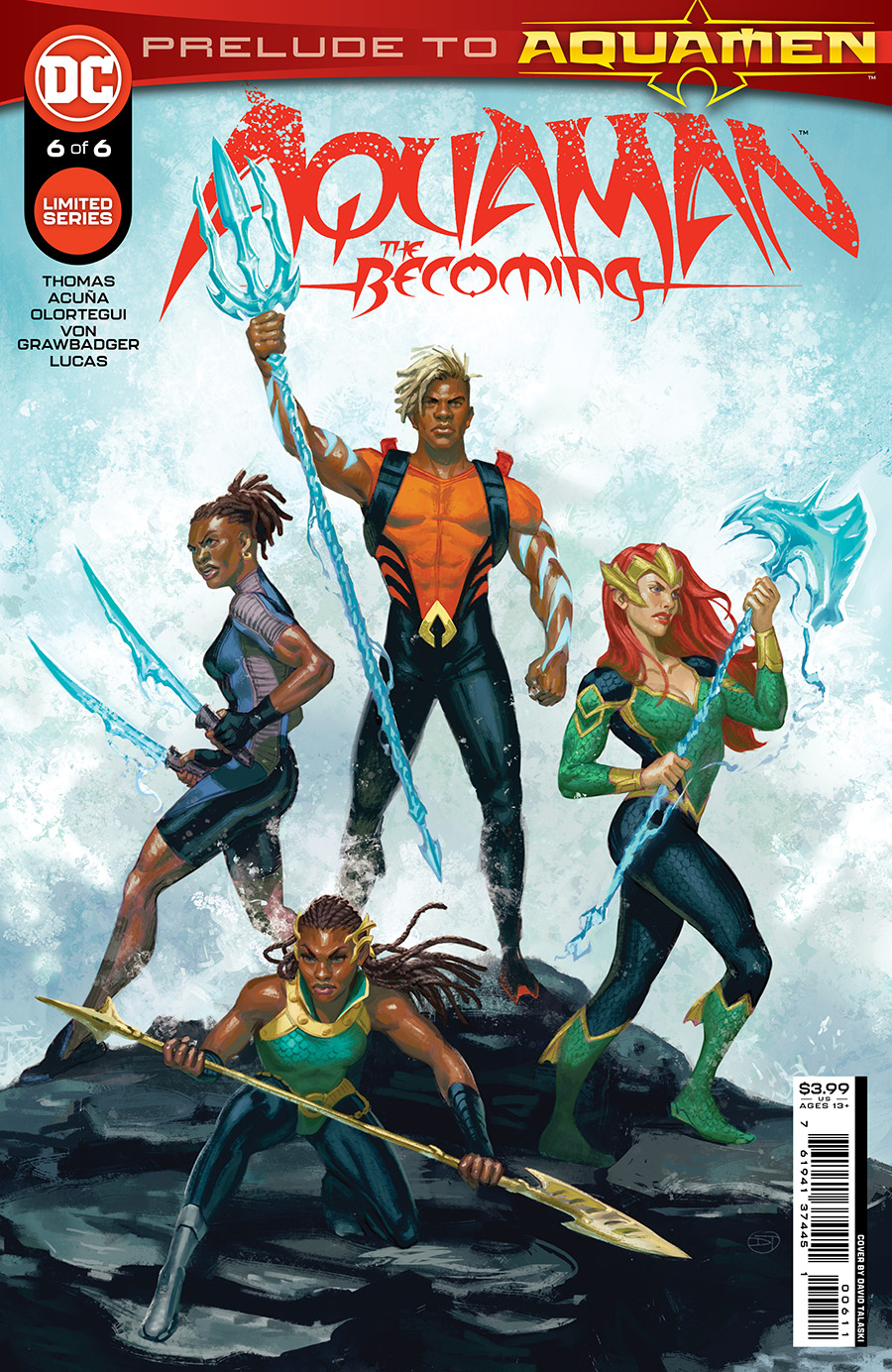 Aquaman The Becoming #6 Cover A Regular David Talaski Cover