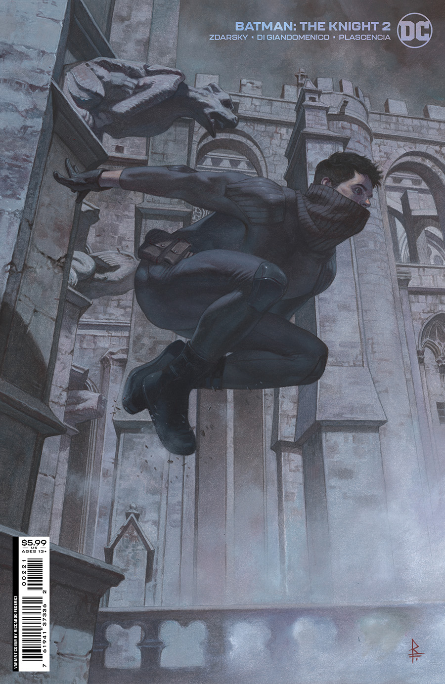 Batman The Knight #2 Cover B Variant Riccardo Federici Card Stock Cover