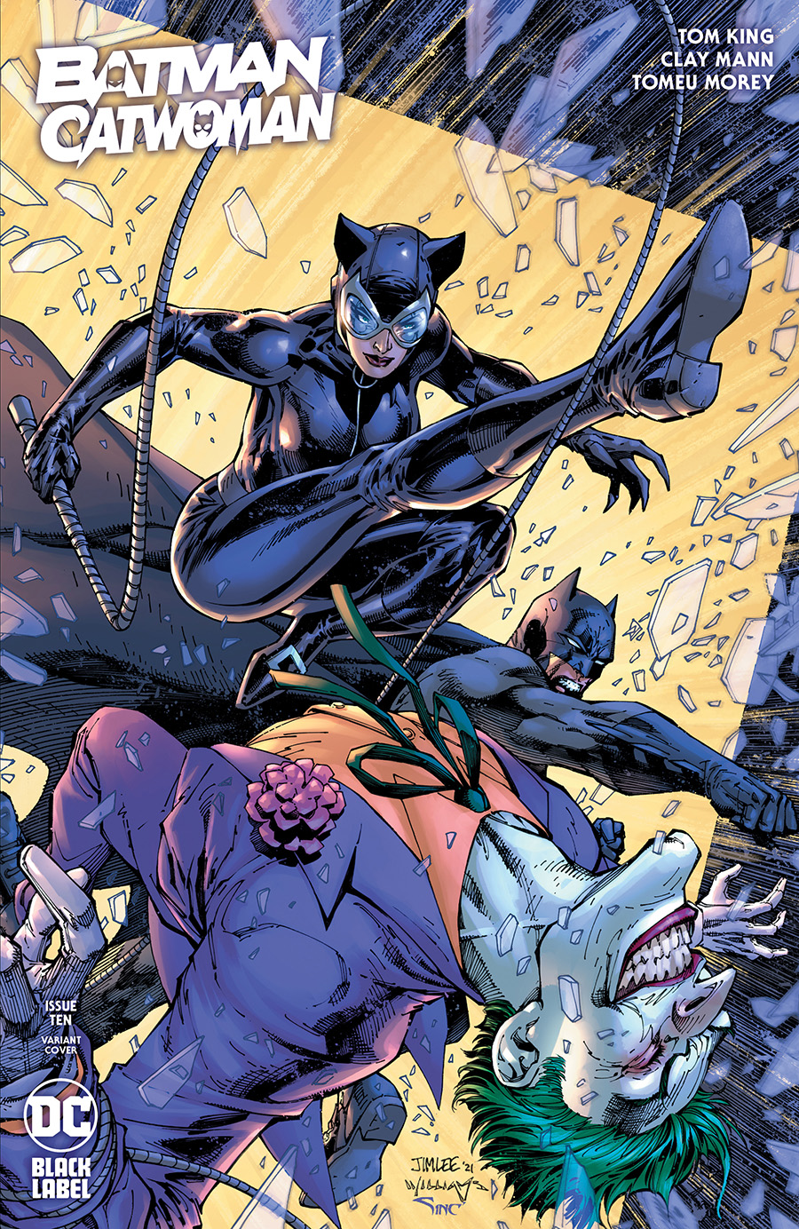 Batman Catwoman #10 Cover B Variant Jim Lee & Scott Williams Cover