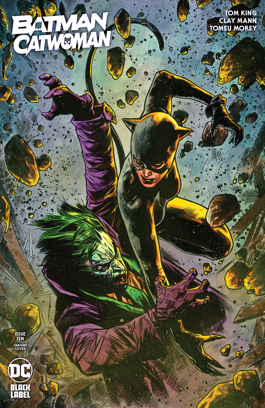 Batman Catwoman #10 Cover C Variant Travis Charest Cover