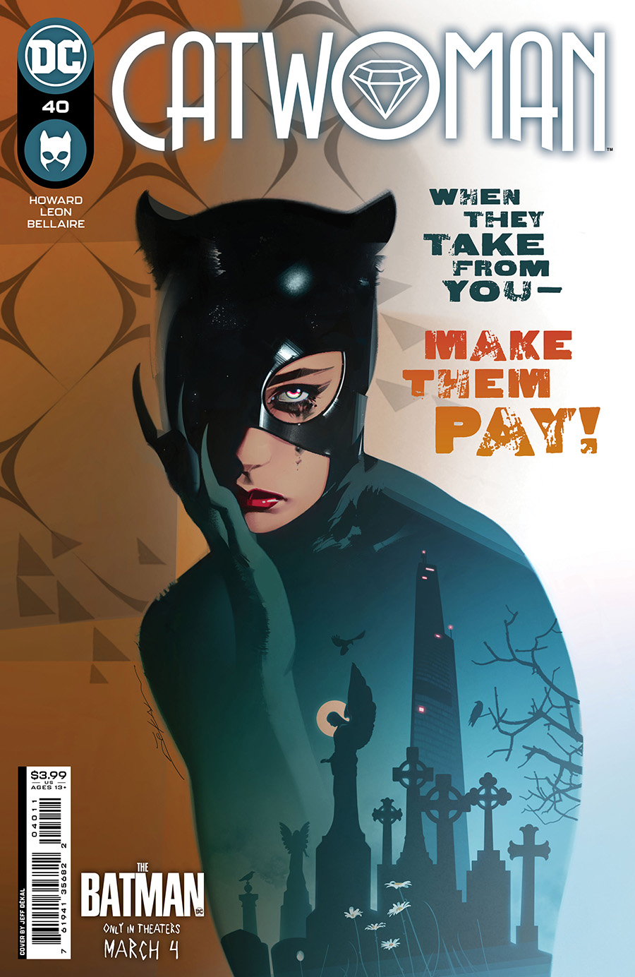 Catwoman Vol 5 #40 Cover A Regular Jeff Dekal Cover