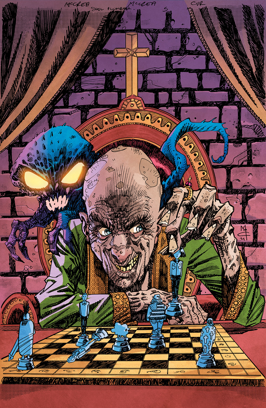 DC Horror Presents Soul Plumber #5 Cover A Regular John McCrea Cover