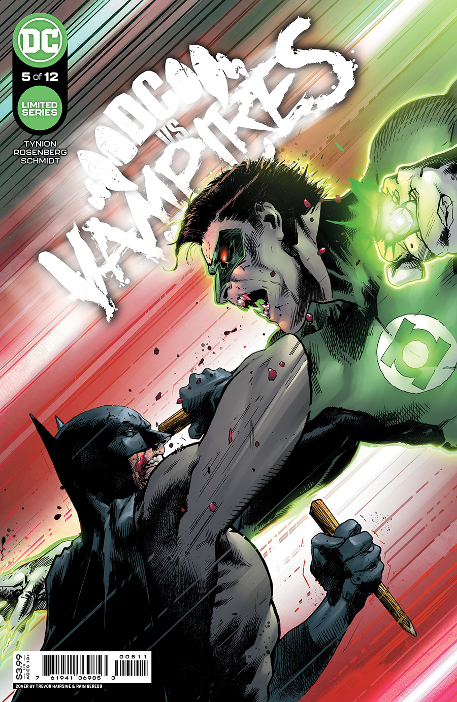 DC vs Vampires #5 Cover A Regular Trevor Hairsine Cover