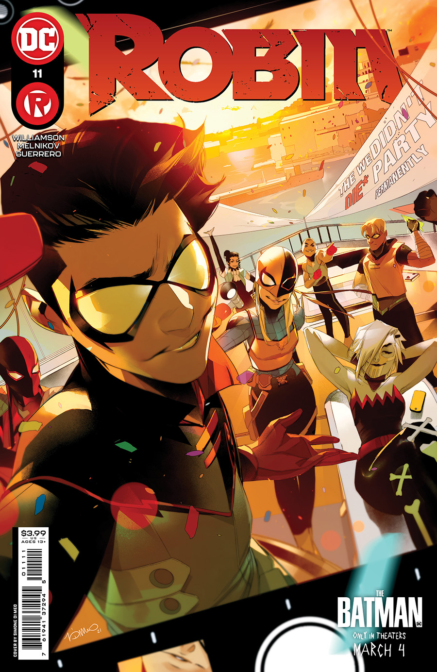 Robin Vol 5 #11 Cover A Regular Simone Di Meo Cover