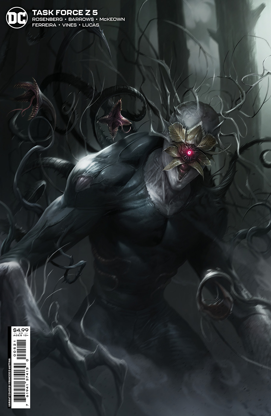 Task Force Z #5 Cover B Variant Francesco Mattina Card Stock Cover