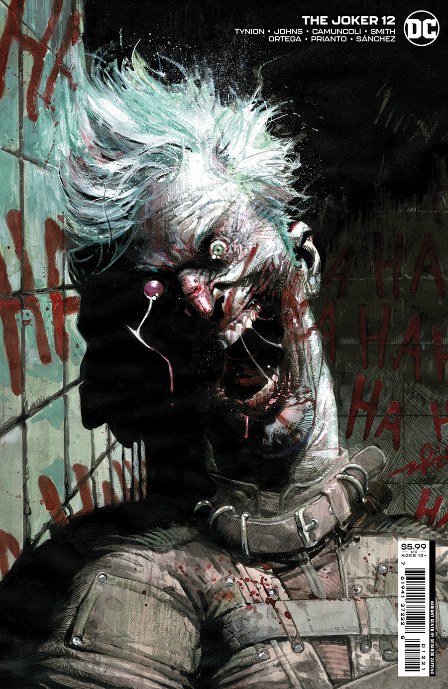 Joker Vol 2 #12 Cover B Variant Gerardo Zaffino Cover