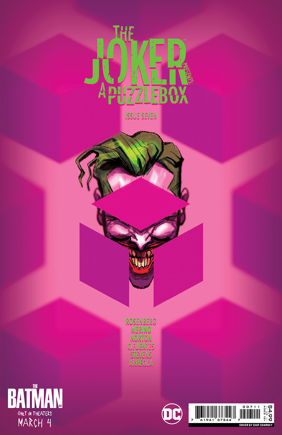 Joker Presents A Puzzlebox #7 Cover A Regular Chip Zdarsky Cover