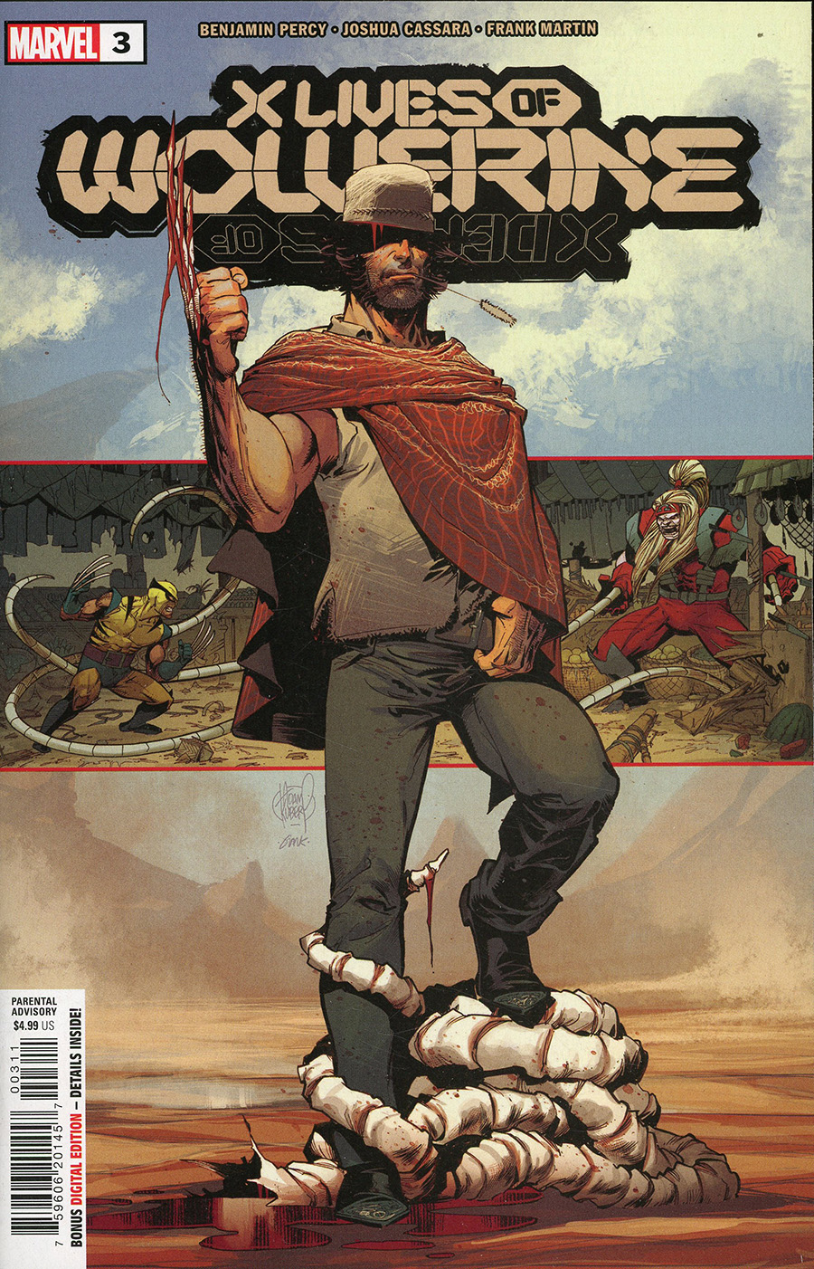 X Lives Of Wolverine #3 Cover A Regular Adam Kubert Cover