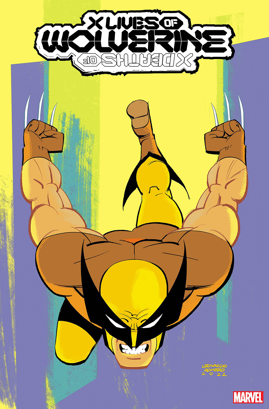 X Lives Of Wolverine #3 Cover E Incentive Leonardo Romero Animation Style Variant Cover