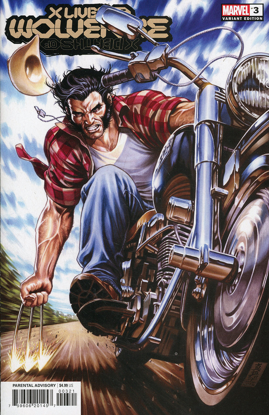 X Lives Of Wolverine #3 Cover F Incentive Mark Brooks Variant Cover