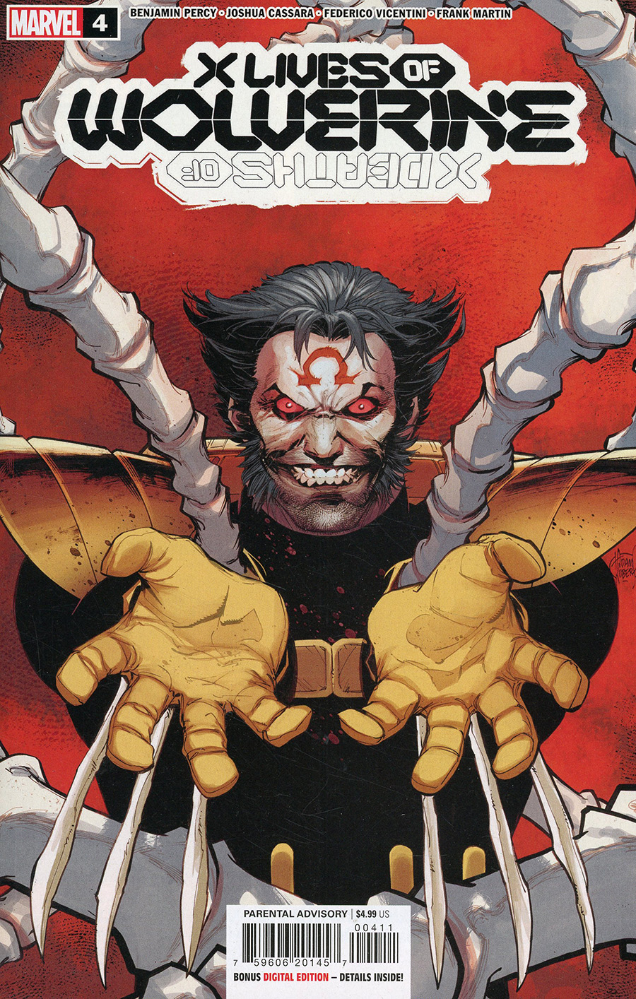 X Lives Of Wolverine #4 Cover A Regular Adam Kubert Cover