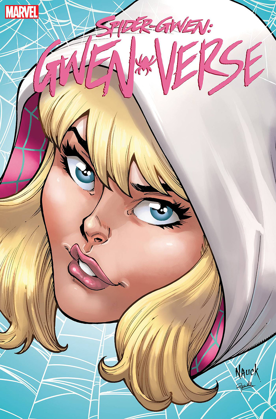 Spider-Gwen Gwenverse #1 Cover C Variant Todd Nauck Headshot Cover